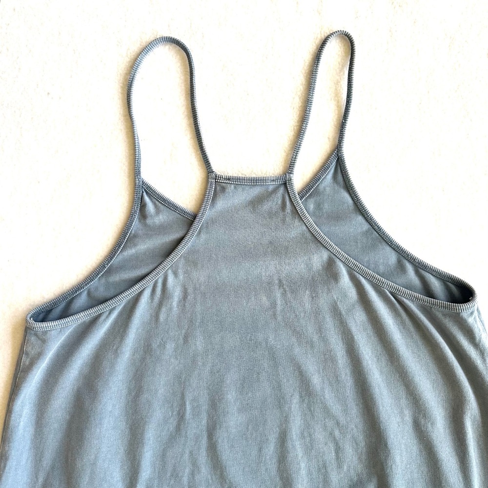 Talulah S Small Blue Harem Jumpsuit Spaghetti Strap Racerback Pockets - Picture 10 of 11